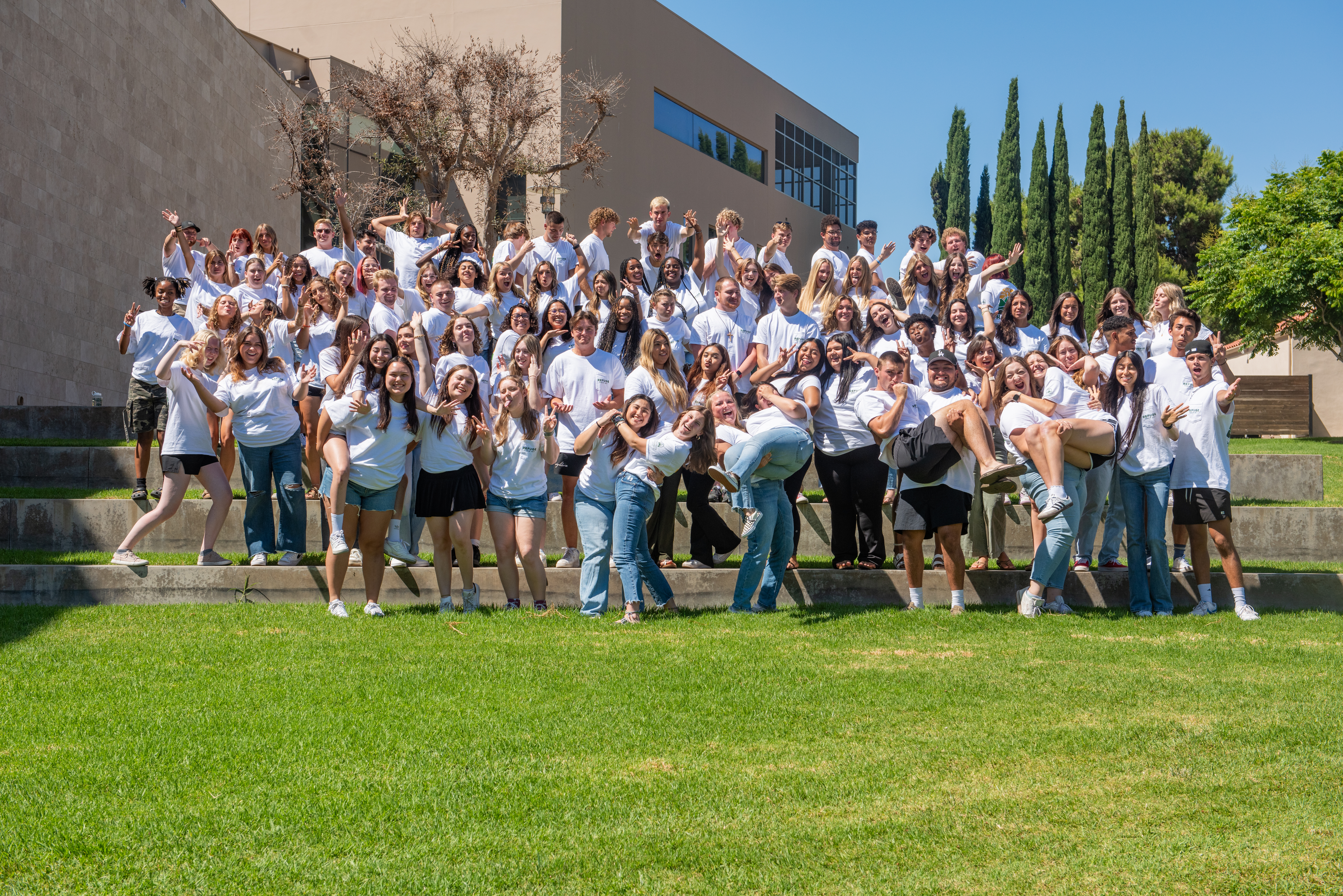 Group photo of student leadership for 2024-2025